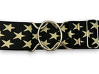 2” Black Star Print